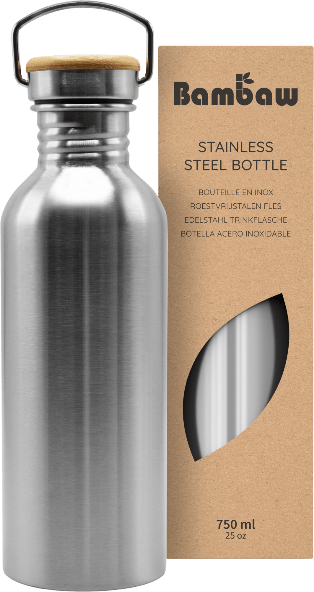 Edelstahflasche 750 ml - haushaltsreinigo.shop
