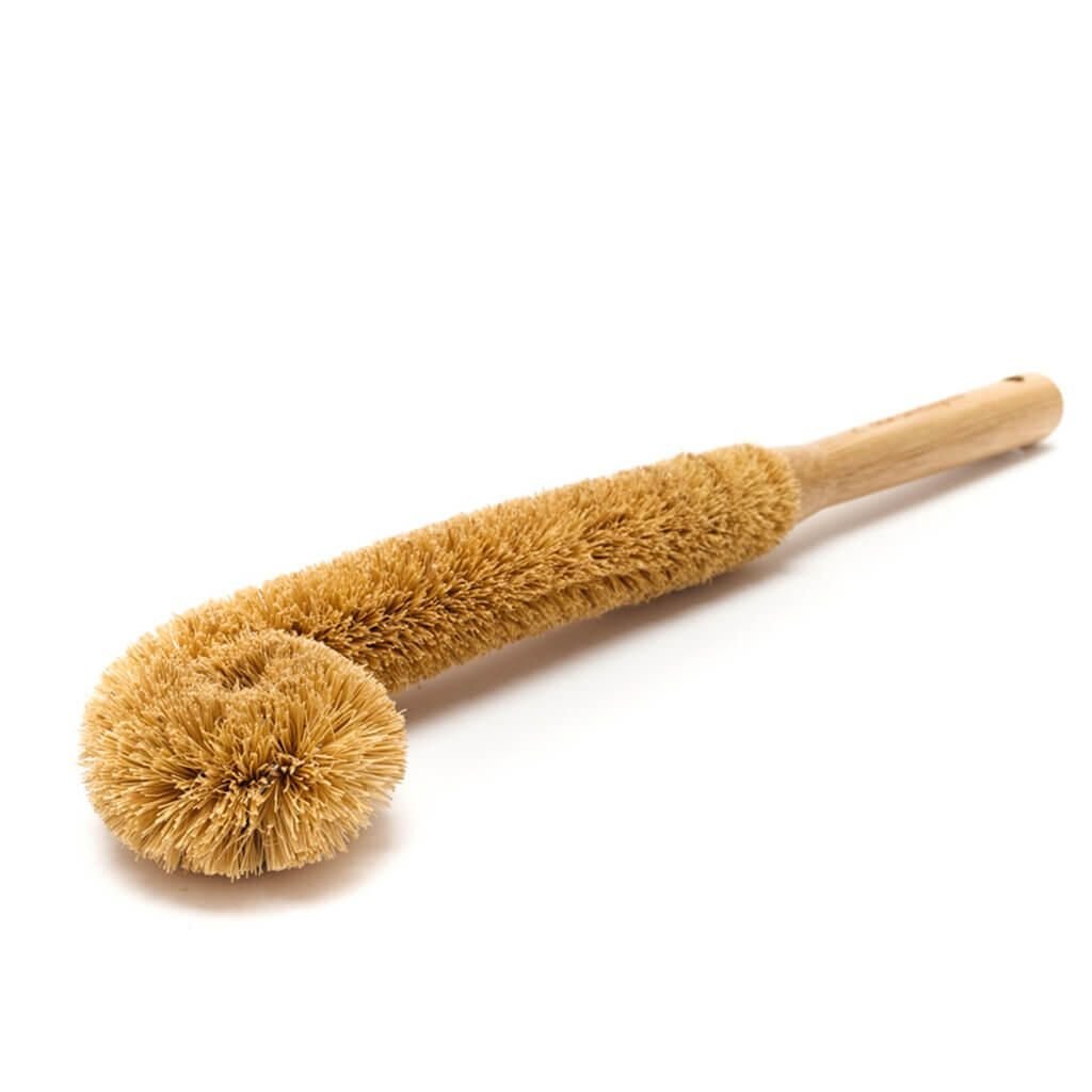 Flaschenbürste aus Bambus und Naturfasern - haushaltsreinigo.shop