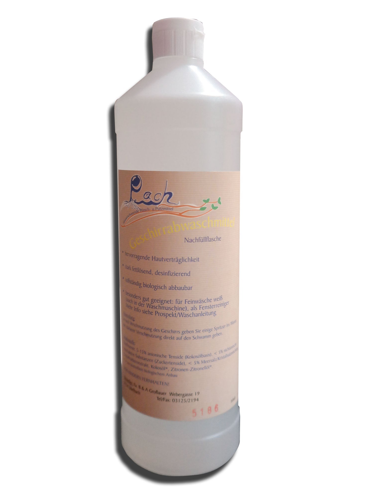 Geschirrabwaschmittel von Pach - haushaltsreinigo.shop