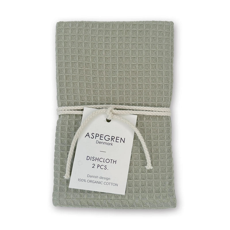 Geschirrtuch - Bio - Baumwolle - 2er Set - North Green Tea - haushaltsreinigo.shop