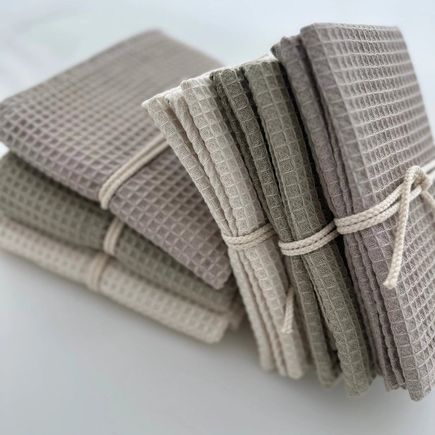 Geschirrtuch - Bio - Baumwolle - 2er Set - North Green Tea - haushaltsreinigo.shop