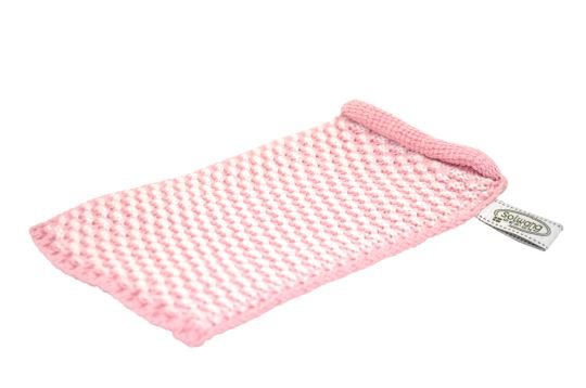 Gestrickter Waschhandschuh BIO von Solwang - haushaltsreinigo.shop