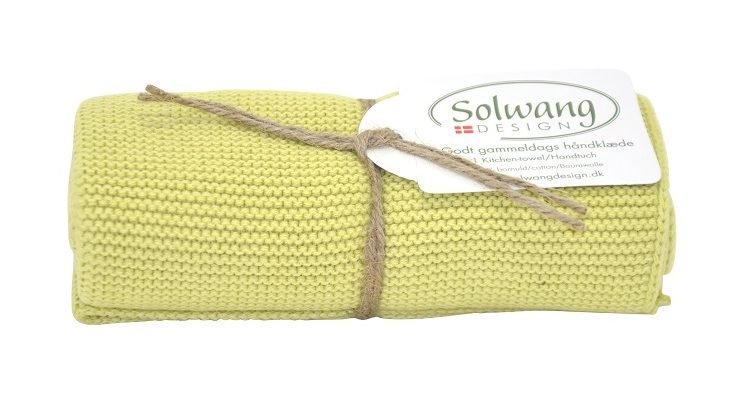 Gestricktes Handtuch BIO von Solwang - haushaltsreinigo.shop
