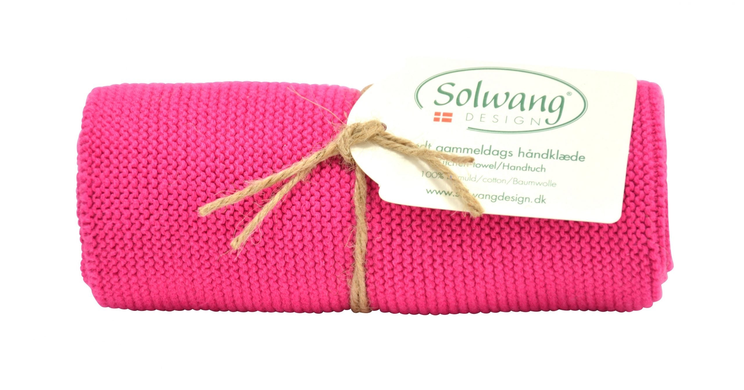 Gestricktes Handtuch BIO von Solwang - haushaltsreinigo.shop