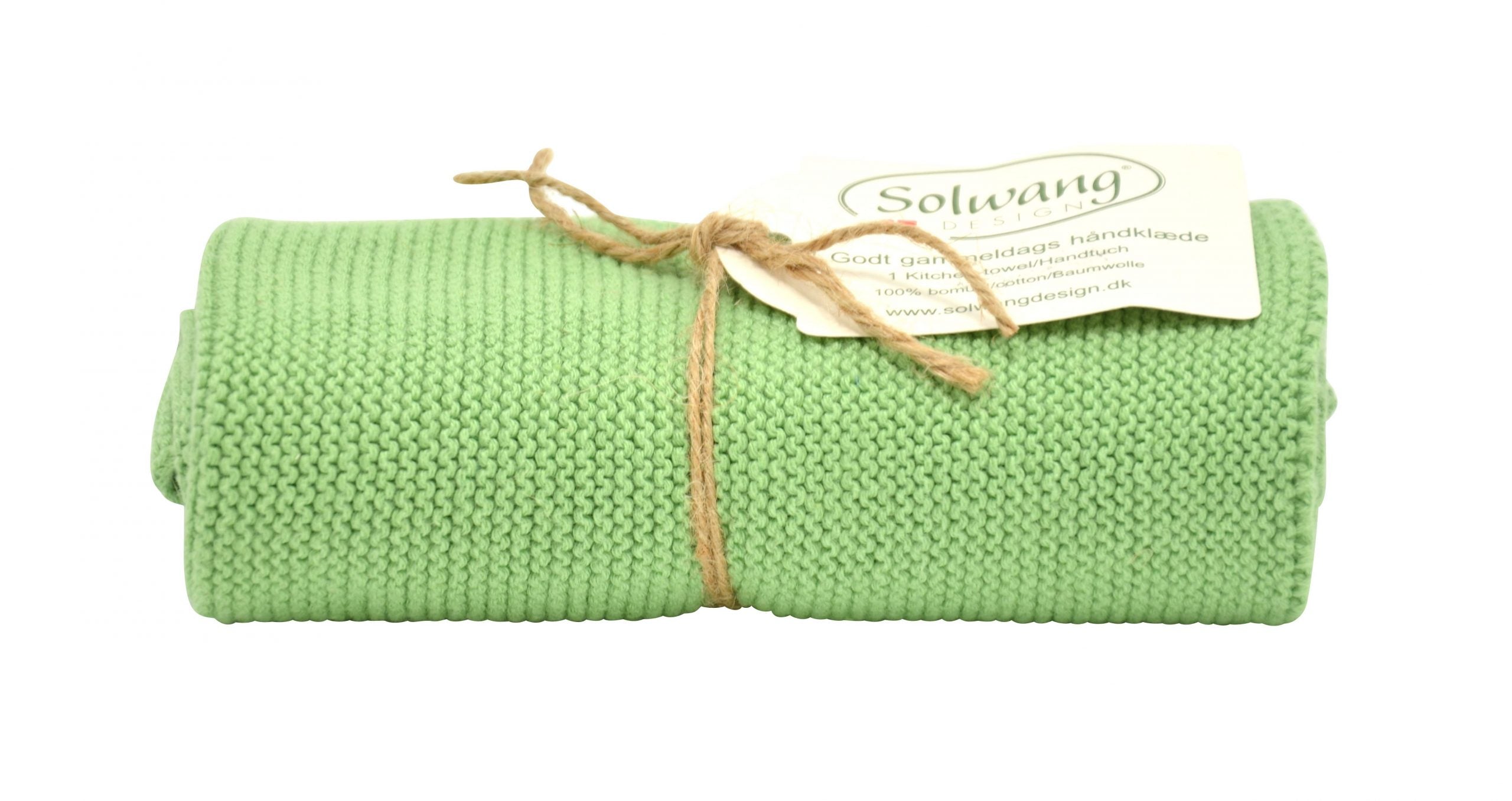 Gestricktes Handtuch BIO von Solwang - haushaltsreinigo.shop