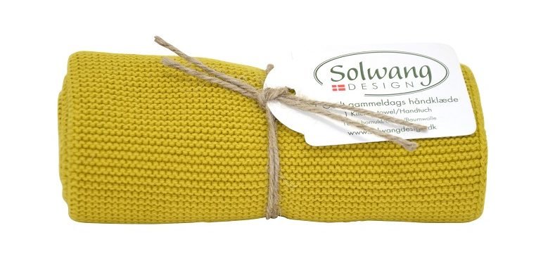 Gestricktes Handtuch BIO von Solwang - haushaltsreinigo.shop