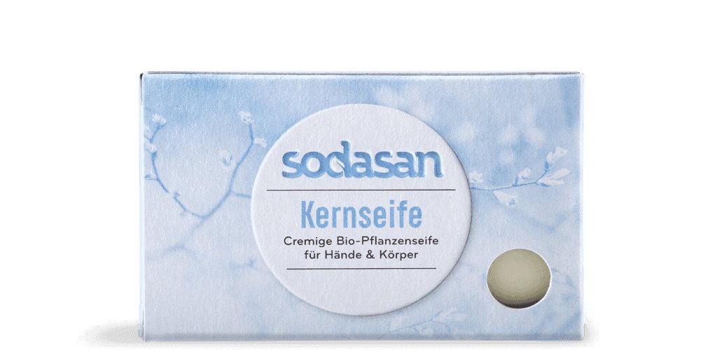 Kernseife 100 g von Sodasan - haushaltsreinigo.shop