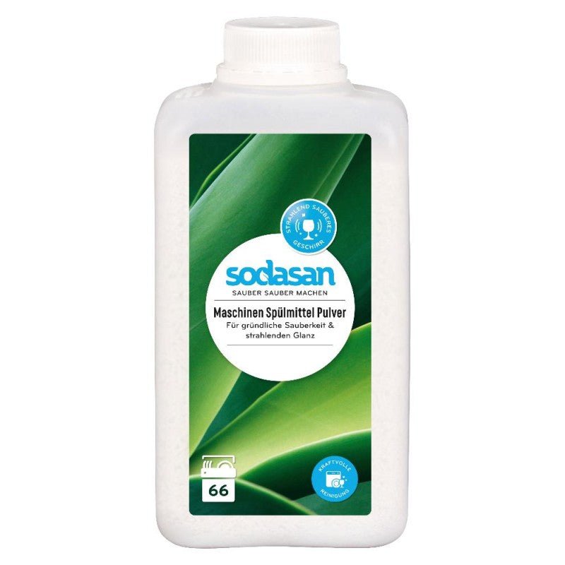 Maschinen Spülmittel Pulver von Sodasan - haushaltsreinigo.shop