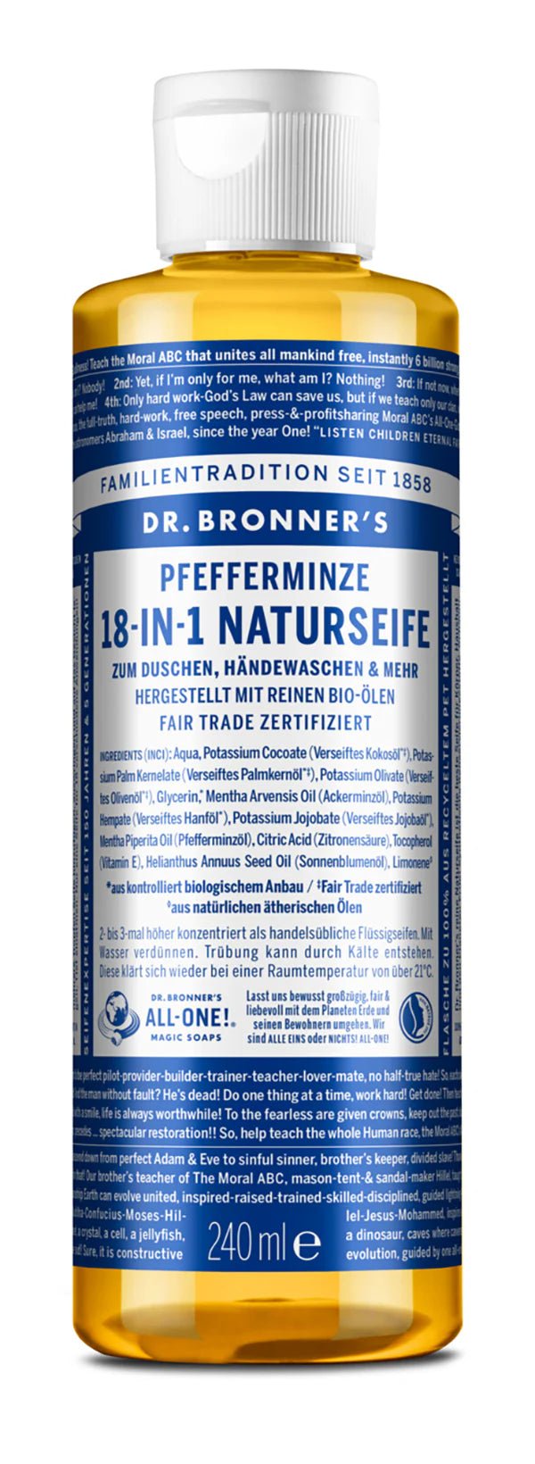 PFEFFERMINZE - 18 - IN - 1 NATURSEIFE - haushaltsreinigo.shop