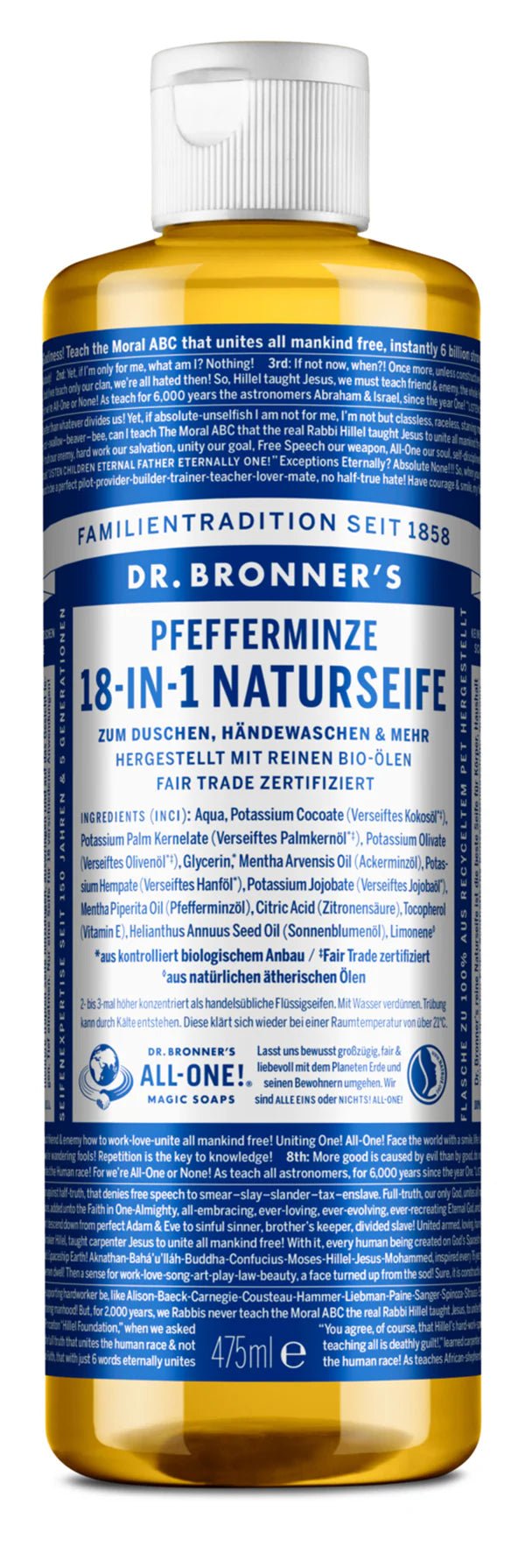 PFEFFERMINZE - 18 - IN - 1 NATURSEIFE - haushaltsreinigo.shop