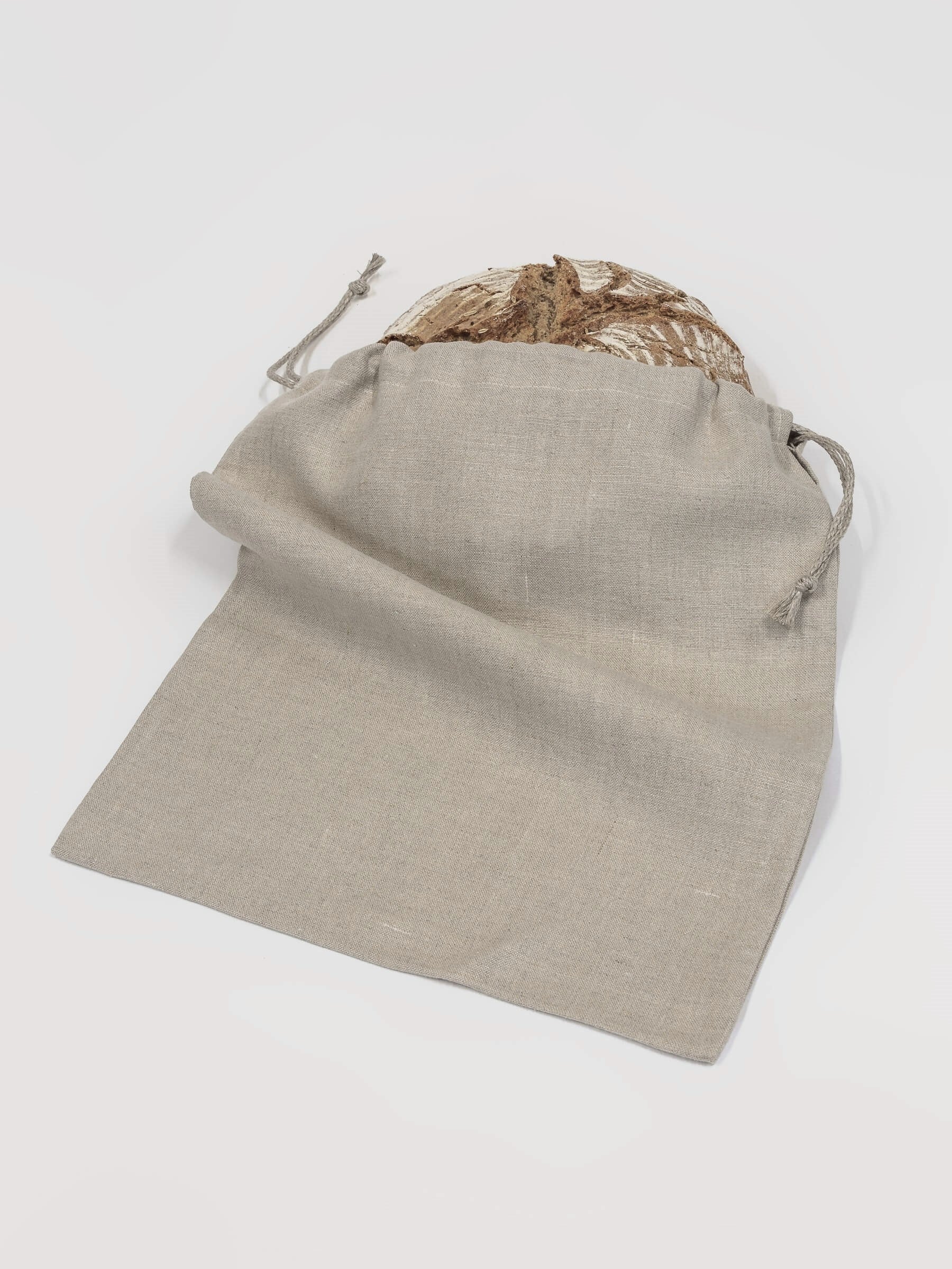 Schlichter Brotsack aus reinem Leinen - haushaltsreinigo.shop