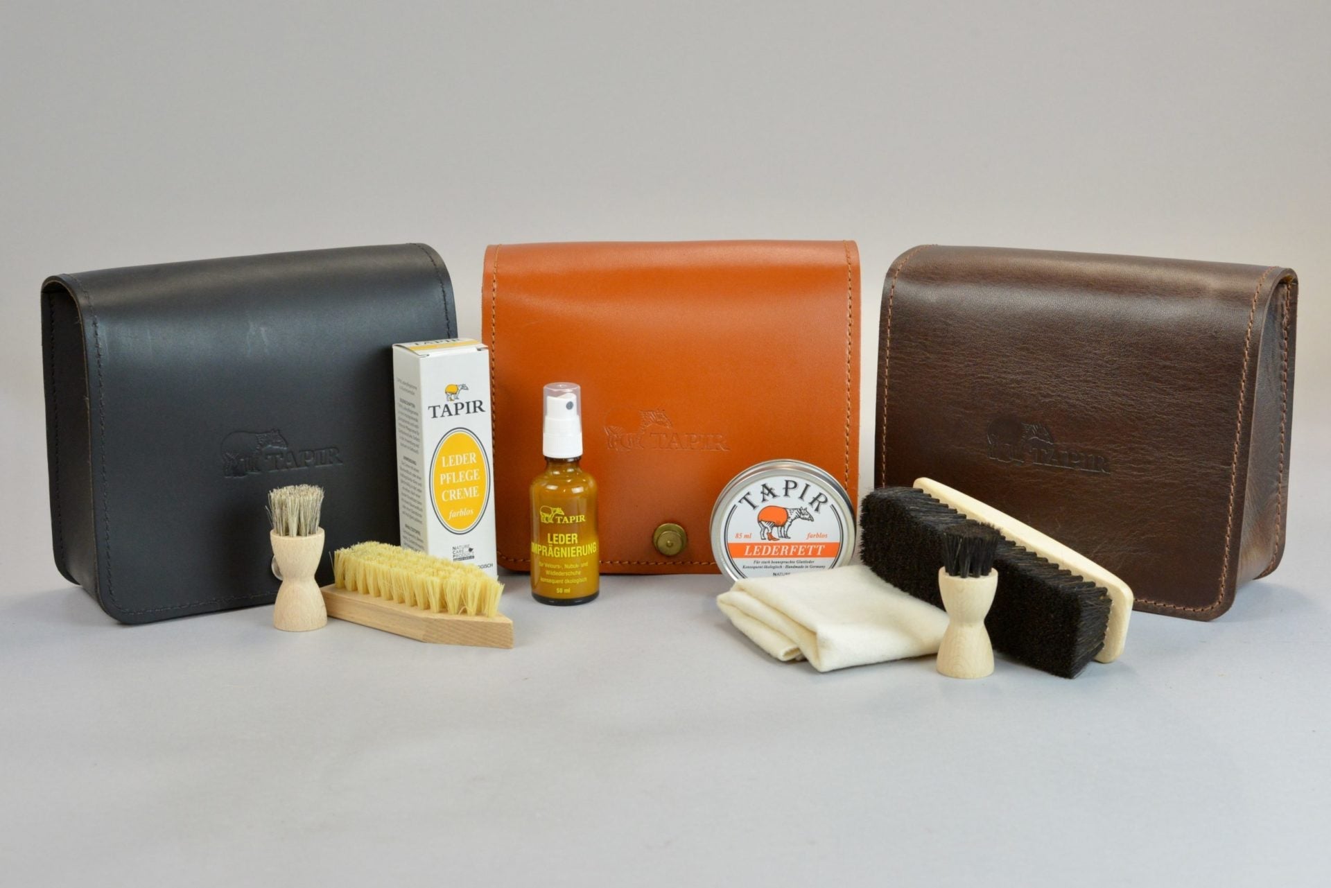 Schuhpflege Reiseset aus Leder - haushaltsreinigo.shop