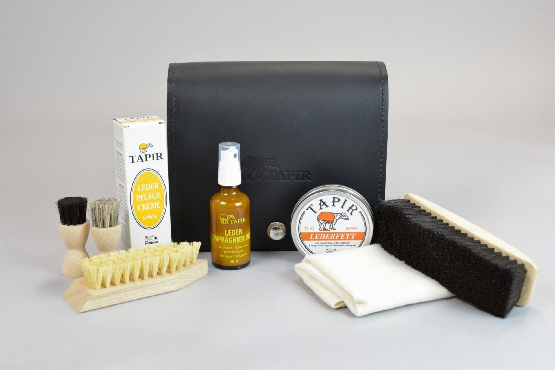 Schuhpflege Reiseset aus Leder - haushaltsreinigo.shop
