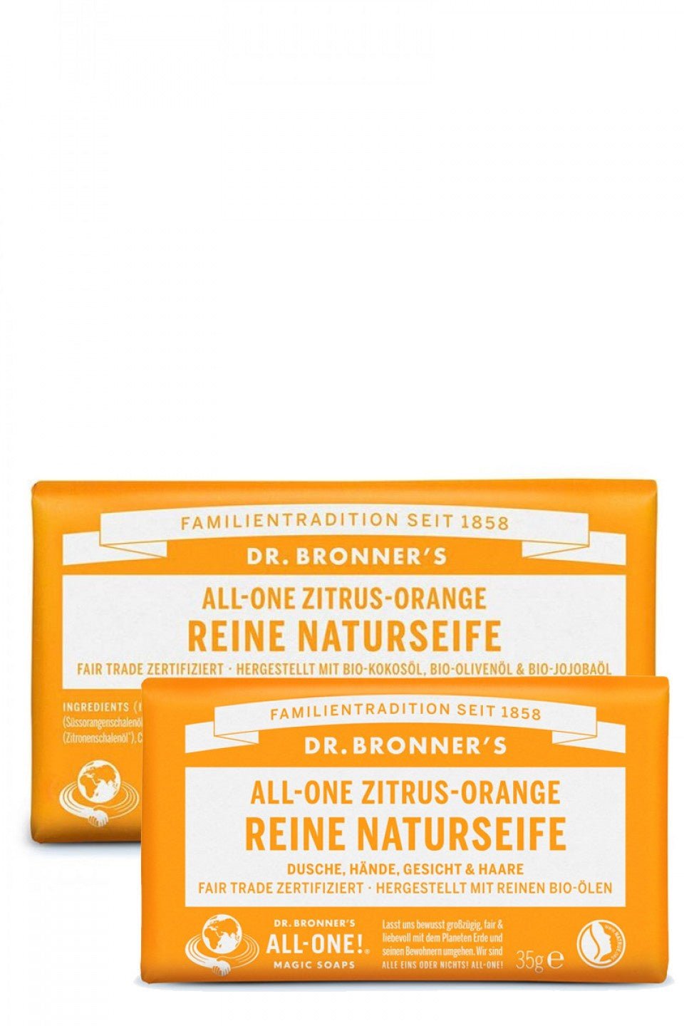 Seifenstück Zitrus Orange - haushaltsreinigo.shop