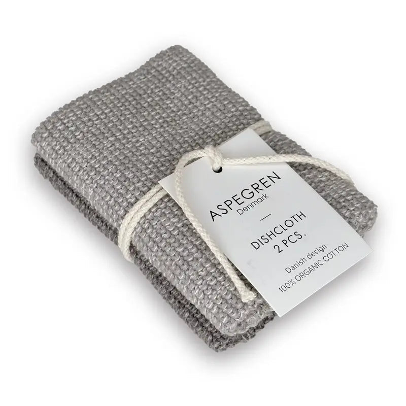 Spültuch 2er Set - Gestrickt - Blend Gray - haushaltsreinigo.shop
