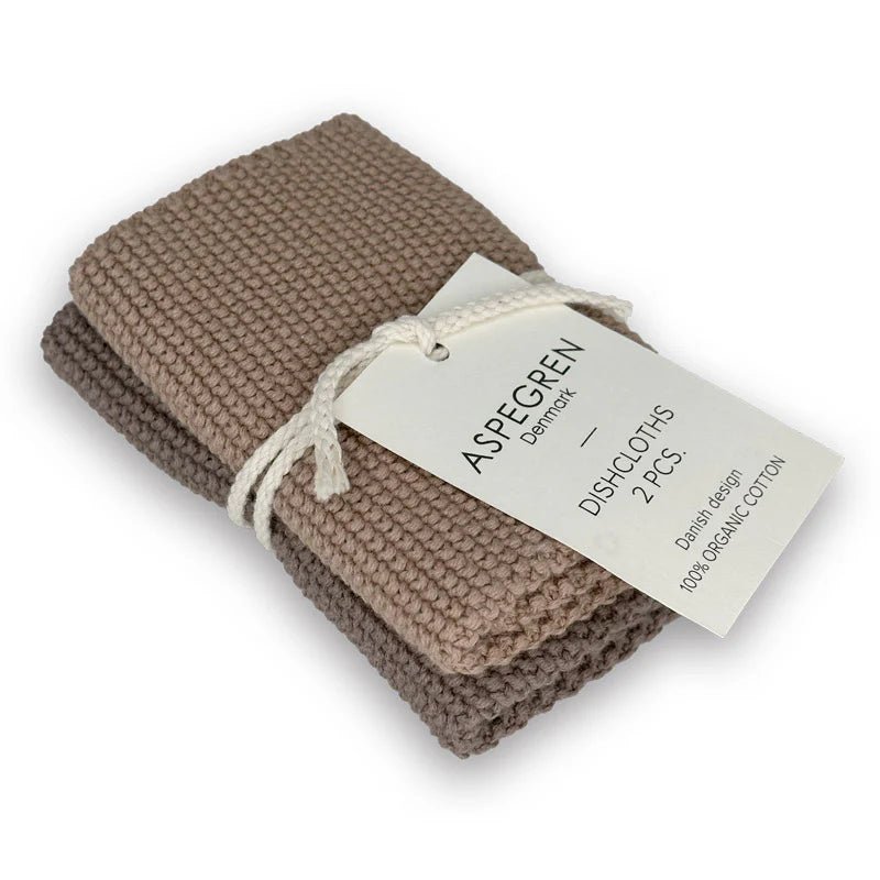 Spüllappen - Gestrickt - Solid - Hazelnut - Flexgreen GmbH