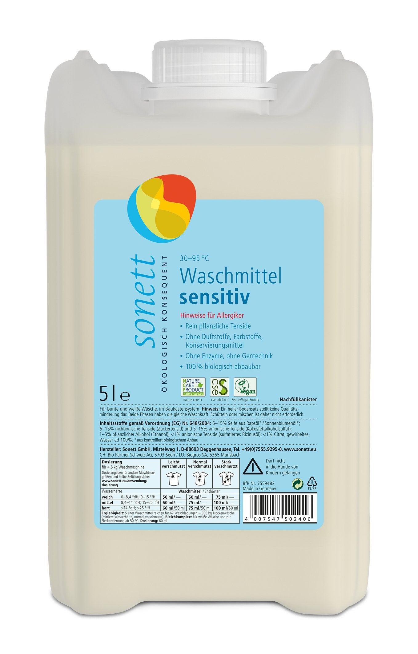 Waschmittel sensitiv - haushaltsreinigo.shop