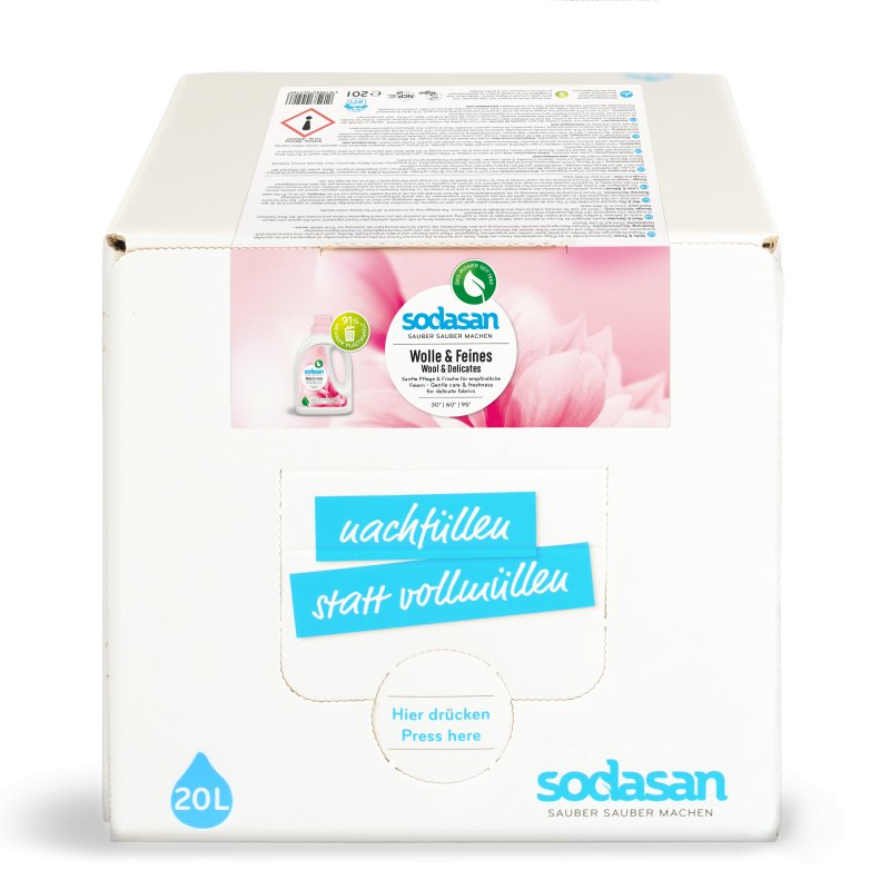 Woll & Feinwaschmittel von Sodasan - haushaltsreinigo.shop